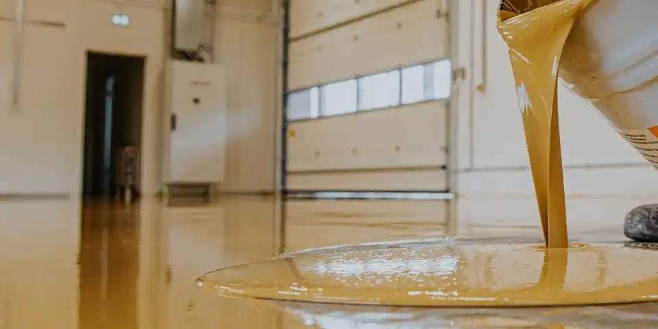 Salt Lake Epoxy Flooring crew at work